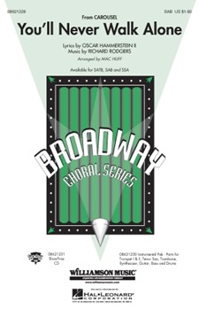 You'll Never Walk Alone by Rodgers and Hammerstein - Huff Mac - for SAB and Piano