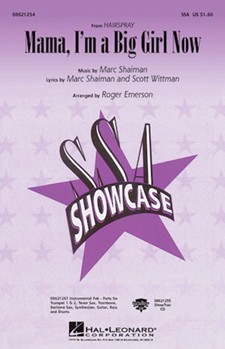 Mama I'm A Big Girl Now by Shaiman Marc - Emerson Roger - for SSA