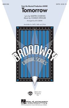 Tomorrow by Strouse Charles - Lojeski Ed - for SATB