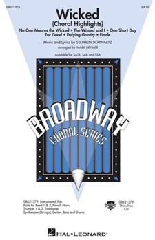 Wicked Choral Highlights by Schwartz Stephen - Brymer Mark - for Instrumental Parts