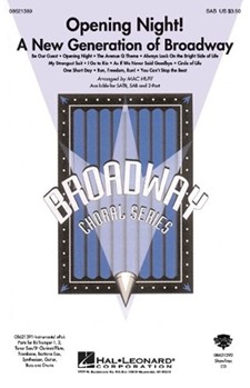 Opening Night A New Generation of Broadway by - Huff Mac - for SAB and Piano