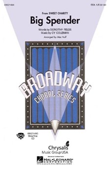 Big Spender From Sweet Charity by Coleman Cy - Huff Mac - for Accompaniment CD