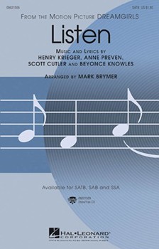 Listen (From Dreamgirls) by - Brymer Mark - Beyonce for SATB