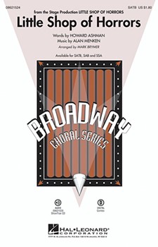 Little Shop Of Horrors by Menken Alan - Brymer Mark - for SATB