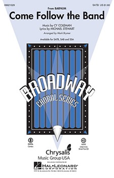 Come Follow The Band by Coleman Cy - Brymer Mark - for SAB and Piano