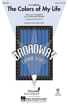 Colors Of My Life by Coleman Cy - Leavitt John - for SSA