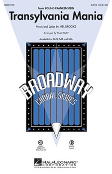 Transylvania Mania by Brooks Mel - Huff Mac - for SATB