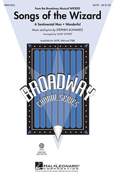 Songs Of The Wizard by Schwartz Stephen - Eckert Gary - for Accompaniment CD