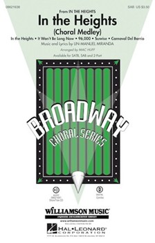 In The Heights Medley by Miranda Lin-Manuel - Huff Mac - for SAB and Piano