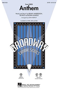 Anthem (From Chess) by - Purifoy John - Josh Groban for SAB and Piano