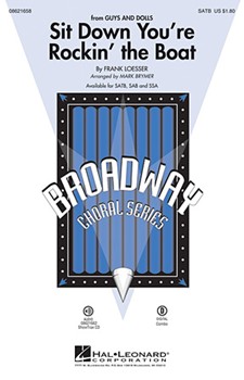 Sit Down You're Rockin' The Boat by Loesser Frank - Brymer Mark - for SSA