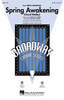 Spring Awakening by Sater Steven - Emerson Roger - for SATB