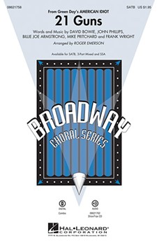 21 Guns (American Idiot) by Pritchard Mike - Emerson Roger - for SATB
