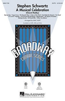 Stephen Schwartz A Musical Celebration by Schwartz Stephen - Huff Mac - for Accompaniment CD