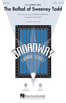 Ballad Of Sweeney Todd by Sondheim Stephen - Beck Andy - for SAB