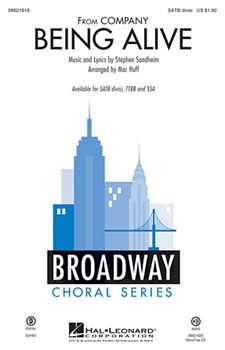 Being Alive by Sondheim Stephen - Huff Mac - for TTBB