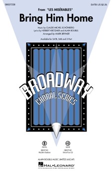 Bring Him Home by Kretzmer Herbert - Brymer Mark - for SATB