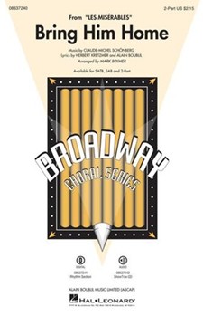 Bring Him Home by Kretzmer Herbert - Brymer Mark - for 2-Part