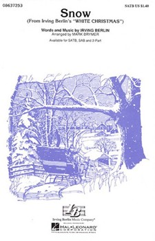 Snow by Berlin Irving - Brymer Mark - for SATB