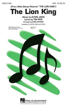 Lion King Medley by John Elton - Brymer Mark - for Instrumental Parts