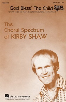 God Bless The Child by Holiday Billie - Shaw Kirby - for SATB