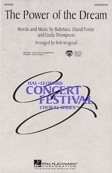 Power Of The Dream by Olympic Finale - Krogstad Bob - for SATB