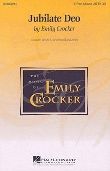 Jubilate Deo by Crocker Emily for 2-Part