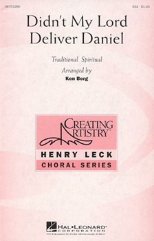 Didn't My Lord Deliver Daniel by Spiritual - Berg Ken - for SSA