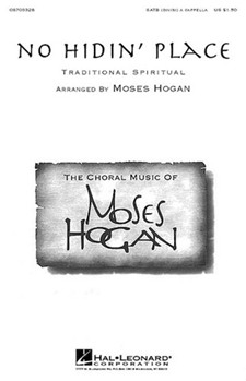 No Hidin' Place by Spiritual - Hogan Moses - for SSAATTBB a cappella