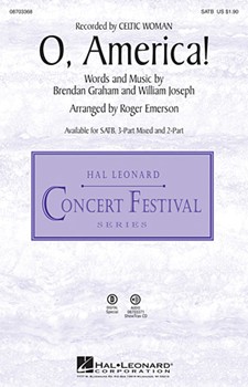 O America by Joseph William - Emerson Roger - for 3-Part Mixed