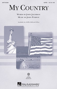 My Country by Jacobson and Purifoy for SAB and Piano