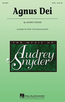 Agnus Dei by Snyder Audrey for SSA