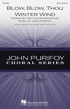Blow Blow Thou Winter Wind by Purifoy John for SAB