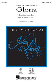 Gloria From Petite Mass by Leavitt John for SATB