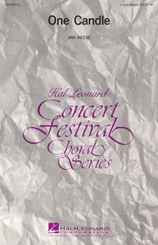 One Candle by Reese Jan for 3-Part Mixed