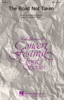 Road Not Taken by Klouse Andrea for SAB and Piano