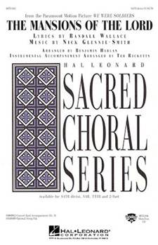 Mansions Of The Lord by Glennie-Smith Nick - Ted Ricketts - for SATB divisi
