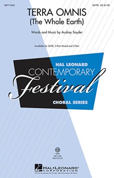 Terra Omnis by Snyder Audrey for 3-Part Mixed