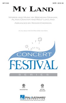 My Land by Lovland Rolf - Emerson Roger - for SAB