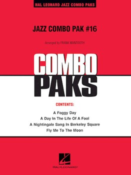 Jazz Combo Pak No 16 For Jazz Ensemble w/online audio SCORE/PTS