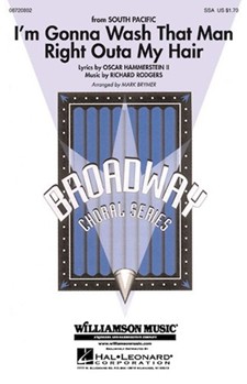 I'm Gonna Wash That Man Right Outa My Ha by Rodgers and Hammerstein - Brymer Mark - for SSA