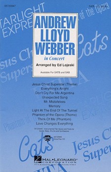 Andrew Lloyd Webber In Concert by Lloyd Webber Andrew - Lojeski Ed - for Instrumental Parts