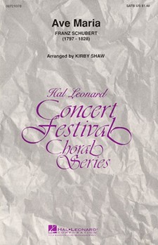 Ave Maria by Schubert Franz - Shaw Kirby - for SATB