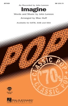 Imagine by Lennon John - Huff Mac - John Lennon for SAB