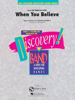 When You Believe by Schwartz S - Moss John - for Concert Band
