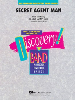 Secret Agent Man by Barri Steve - Osterling Eric - for Concert Band