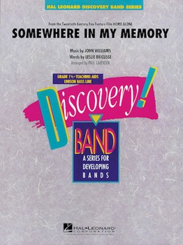 Somewhere In My Memory by Williams John - Lavender Paul - for Concert Band