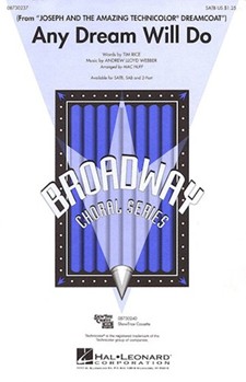 Any Dream Will Do by Lloyd Webber Andrew - Huff Mac - for 2-Part