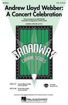 Andrew Lloyd Webber: Concert Celebration by Lloyd Webber Andrew - Brymer Mark - for SAB and Piano