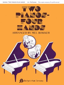 Two Pianos - Four Hands by - Bowker Mel - for